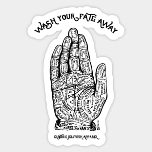 Clean the Hand of Fate Sticker